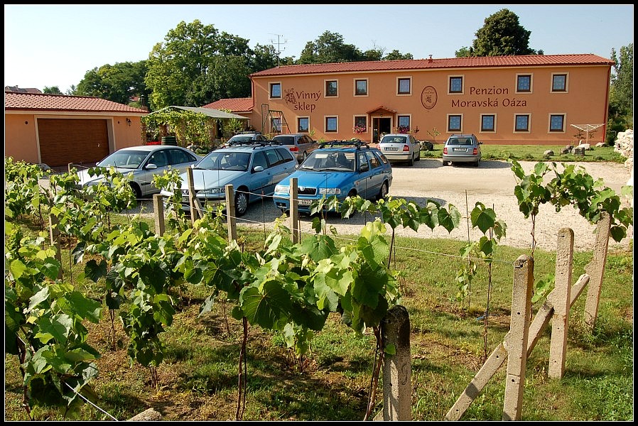 Penzion a vinn� sklep Moravsk� o�za